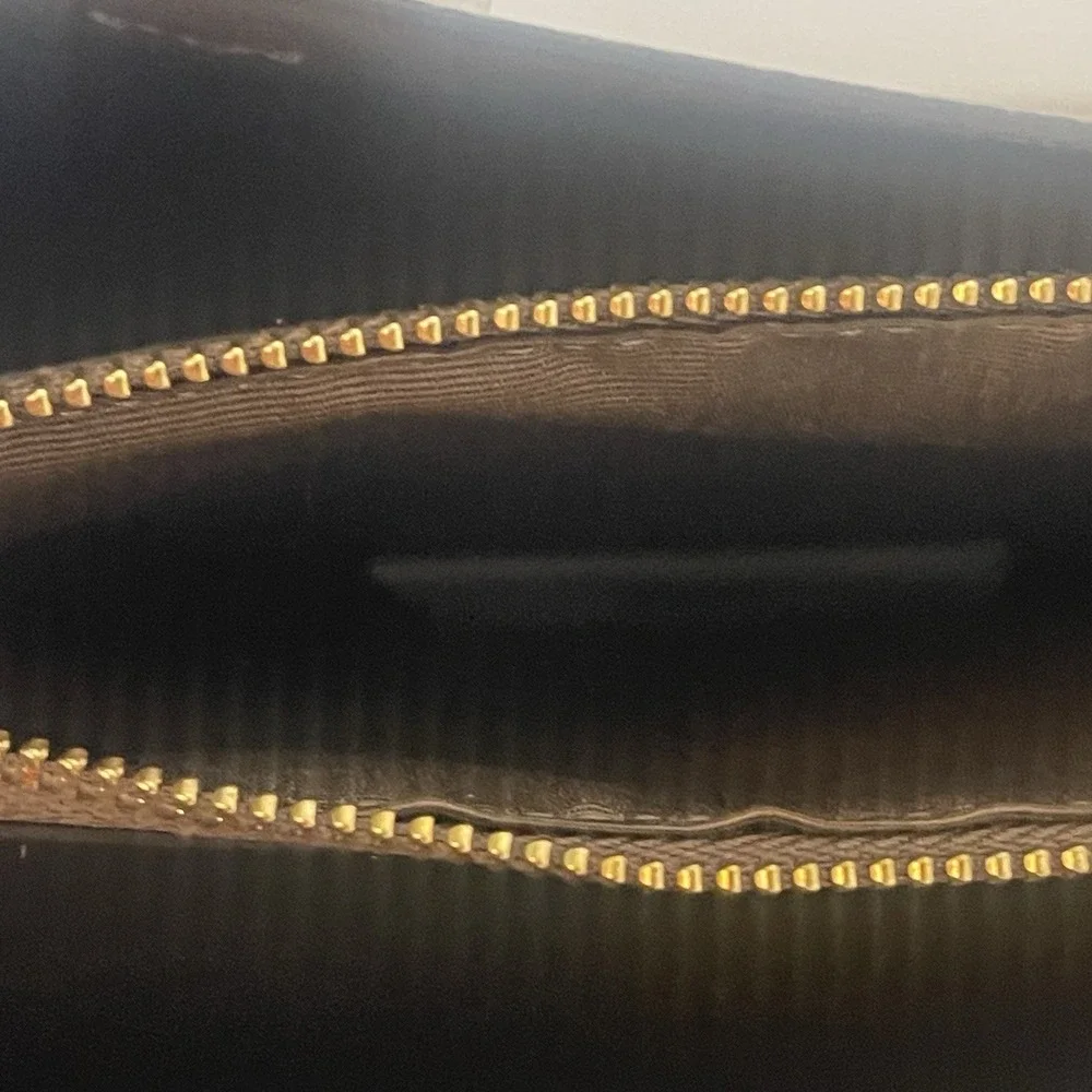 Coach Mollie Tote 25 Leather Crossbody Dark Stone Gold CV966 Factory Wrapped